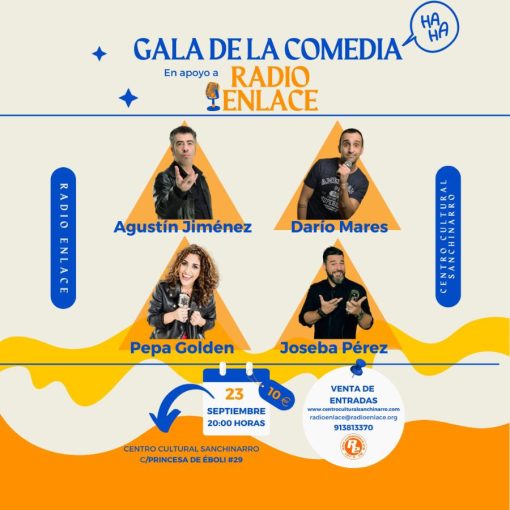 Gala de Humor en apoyo a Radio Enlace